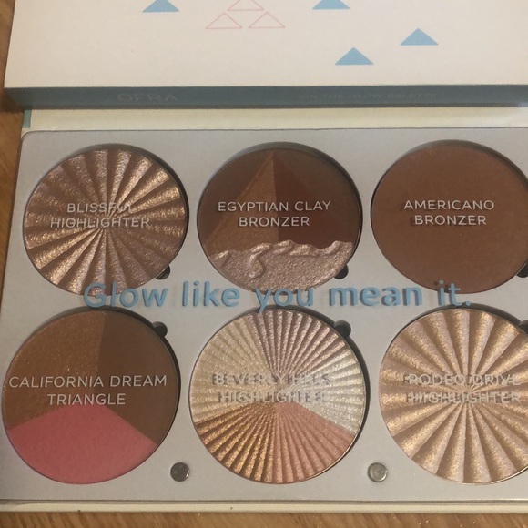OFRA On the Glow Bronzing and Highlighting Palette BNIB - Picture 2 of 8